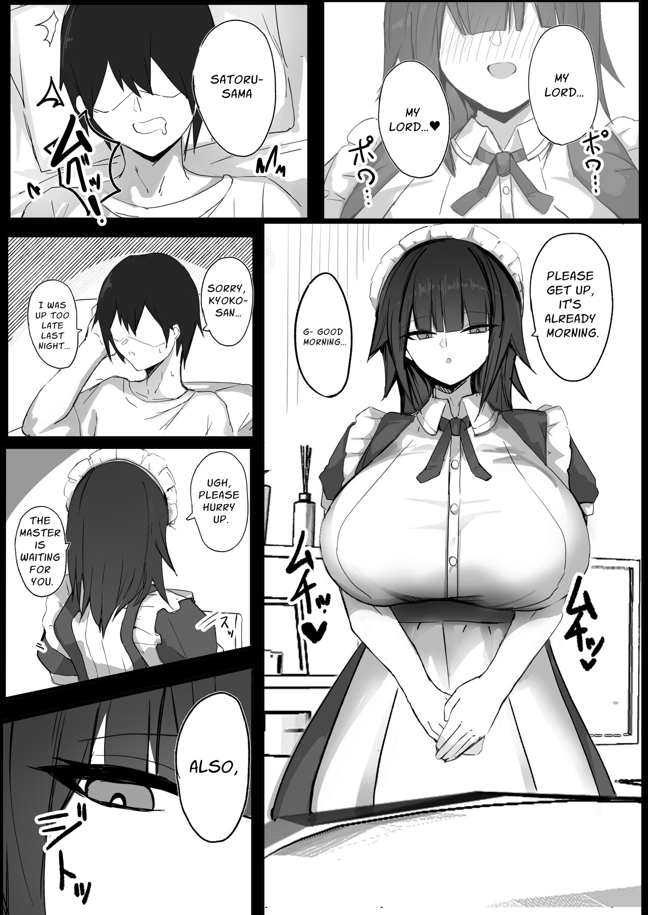 Hentai Manga Comic-I Am The Master of a J-Cup Busty Maid-Read-2